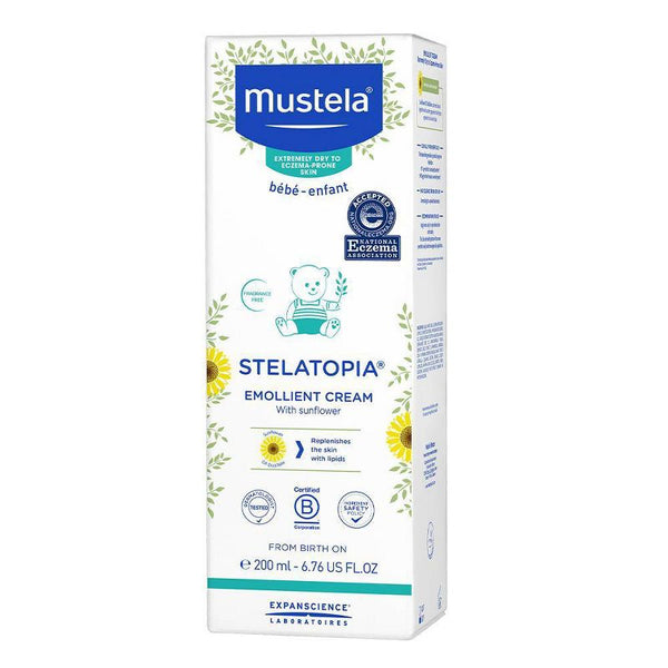 Mustela 湿疹 Stelatopia 润肤膏 6.76oz / 200ml