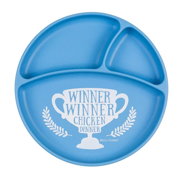 Bella Tunno Wonder Silicone Plate Winner Blue