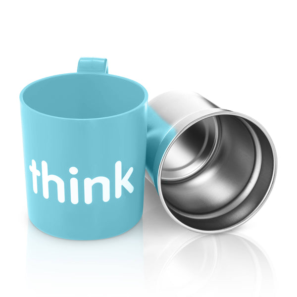 Thinkbaby & Thinksport - BPA Free The Think Cup -  Lt Blue