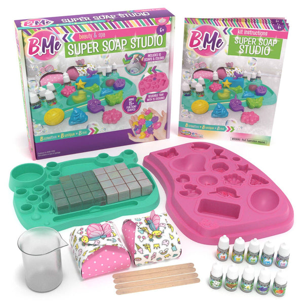 Creative Kids - DIY Super Soap Making Craft Kit for 15 Shapes 6Yrs+