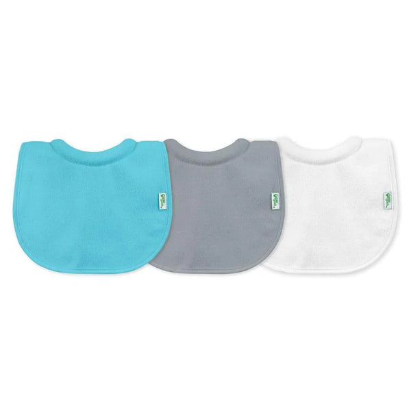Green Sprouts Stay Dry Milk Catcher Bibs Blue Set