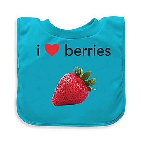 Green Sprouts Pull over Bib 9-18M Strawberry