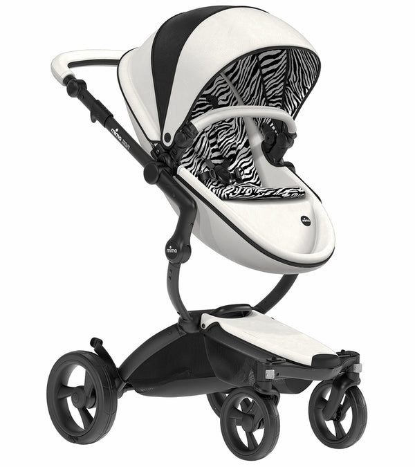 Mima Xari 4G 完整婴儿车，黑色 - 黑白 / 斑马限量版